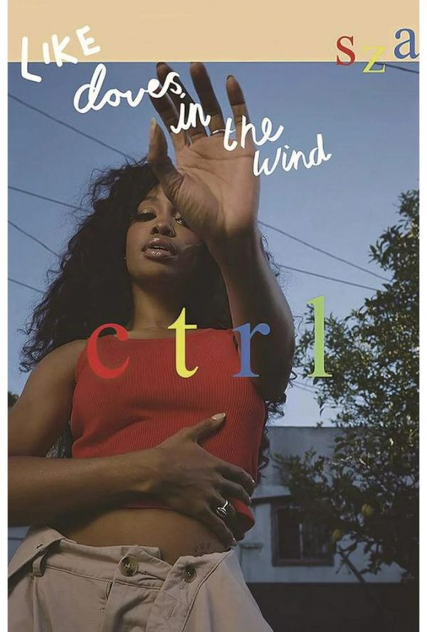 sza like cloves in the wind poster