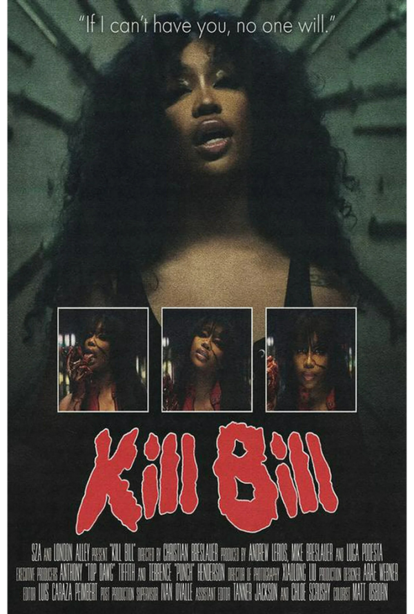 sza poster kill bill