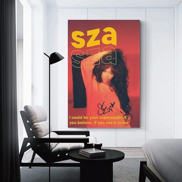 SZA Poster "I Could Be Your Supermodel" - Image 2