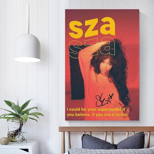 SZA Poster "I Could Be Your Supermodel"