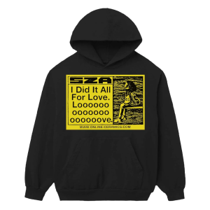 sza i did it all for love hoodie