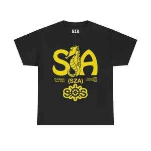 sza t-shirt seahouse european tour