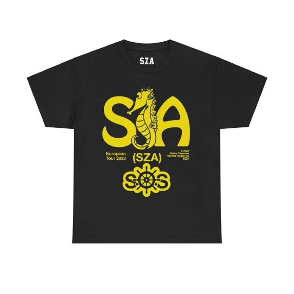 sza t-shirt seahouse european tour